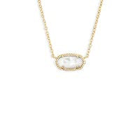 Kendra Scott Women's Elisa Gold Plated Pendant Necklace