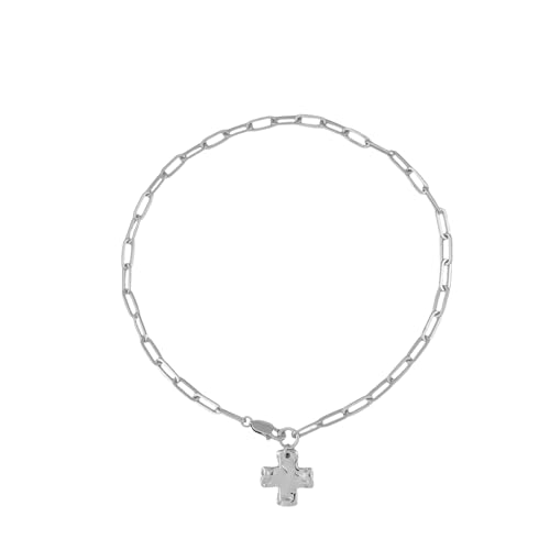 Bheop Women's Chunky Cross Pendant Necklace