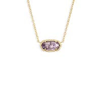 Kendra Scott Women's Elisa Gold Plated Pendant Necklace