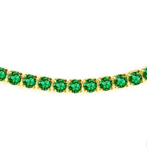 Luxval Women's 3mm CZ Tennis Choker Necklace