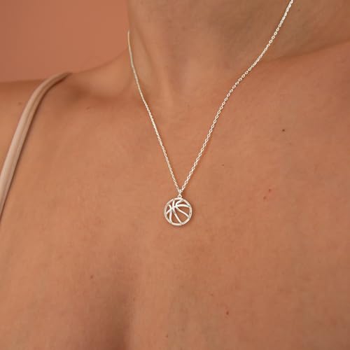Plenky Women's 14K Gold Plated Dainty Pendant Necklace