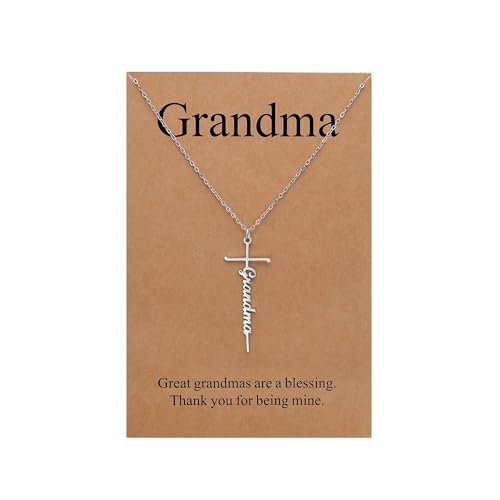 Lcherry Women's Cross Pendant Necklace