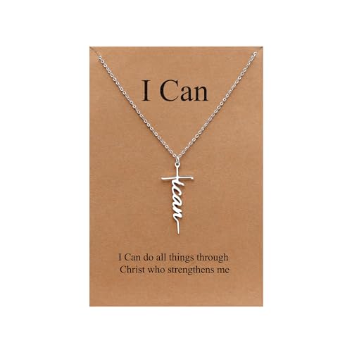 Lcherry Women's Cross Pendant Necklace
