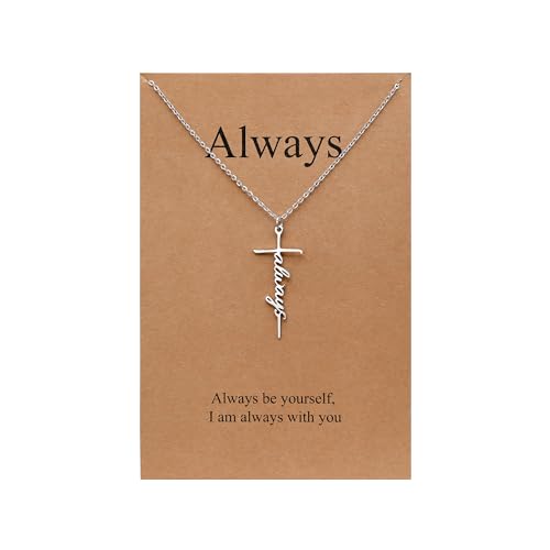 Lcherry Women's Cross Pendant Necklace