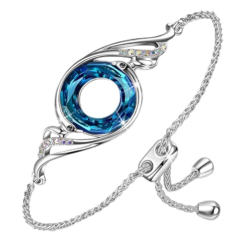 Kate Lynn Women's Phoenix Crystal Slider Bracelet