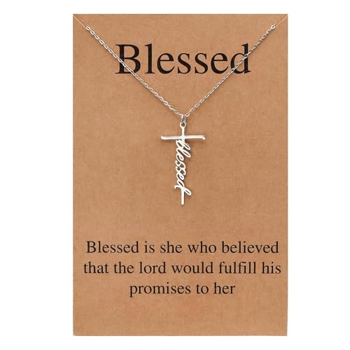 Lcherry Women's Cross Pendant Necklace