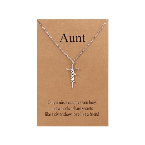 Lcherry Women's Cross Pendant Necklace