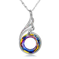 Kate Lynn Women's Phoenix Crystal Pendant Necklace