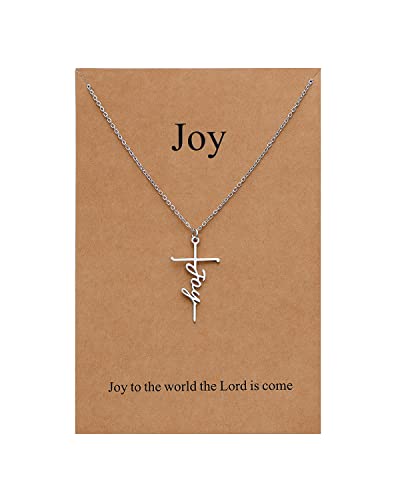 Lcherry Women's Cross Pendant Necklace
