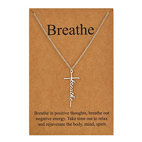 Lcherry Women's Cross Pendant Necklace