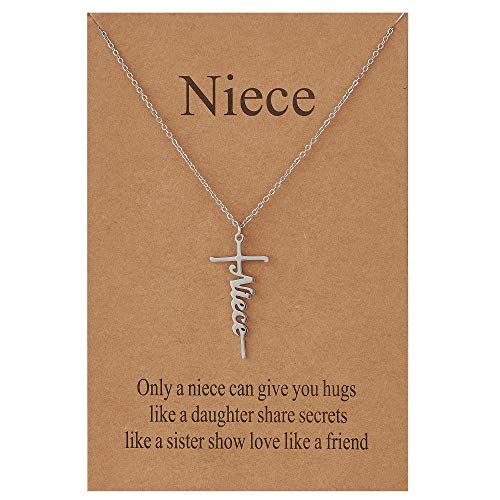 Lcherry Women's Cross Pendant Necklace