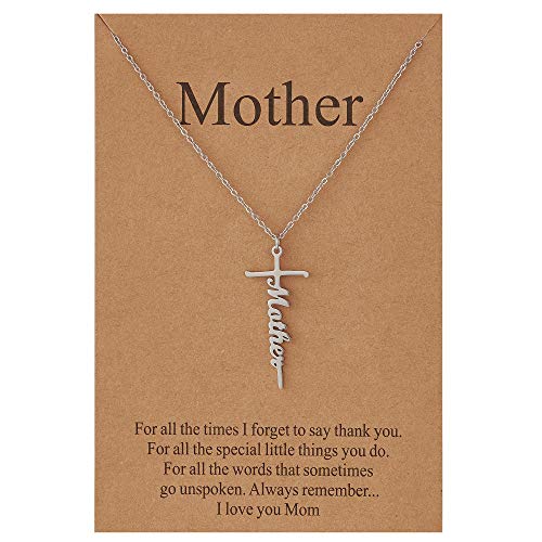 Lcherry Women's Cross Pendant Necklace