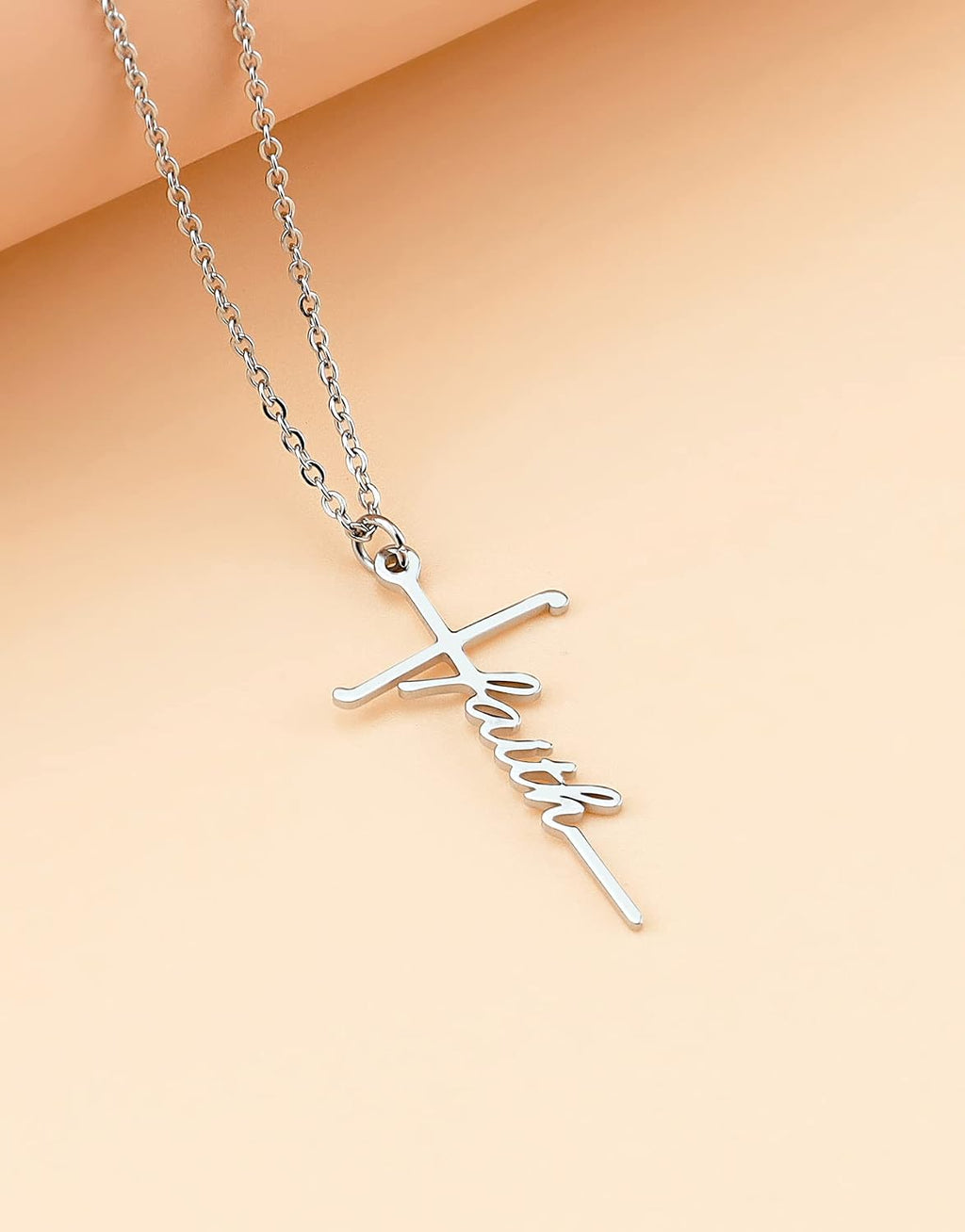 Lcherry Women's Cross Pendant Necklace