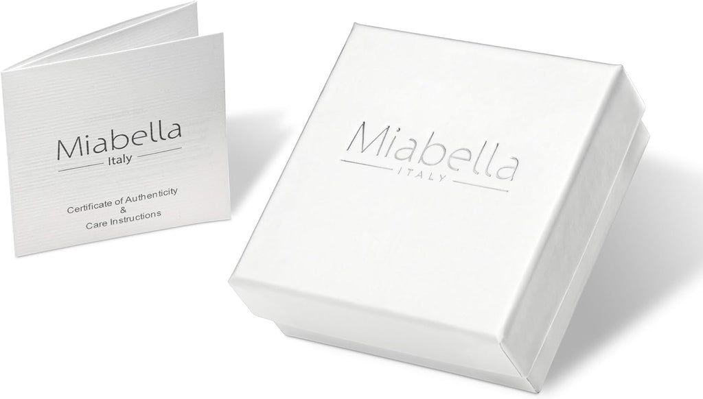 Miabella Women's Italian 925 Sterling Silver Byzantine Bracelet