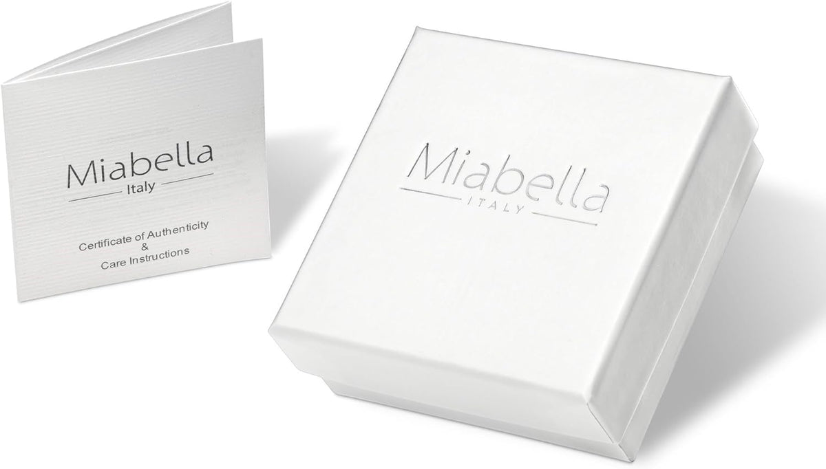 Miabella Women's Italian 925 Sterling Silver Byzantine Bracelet