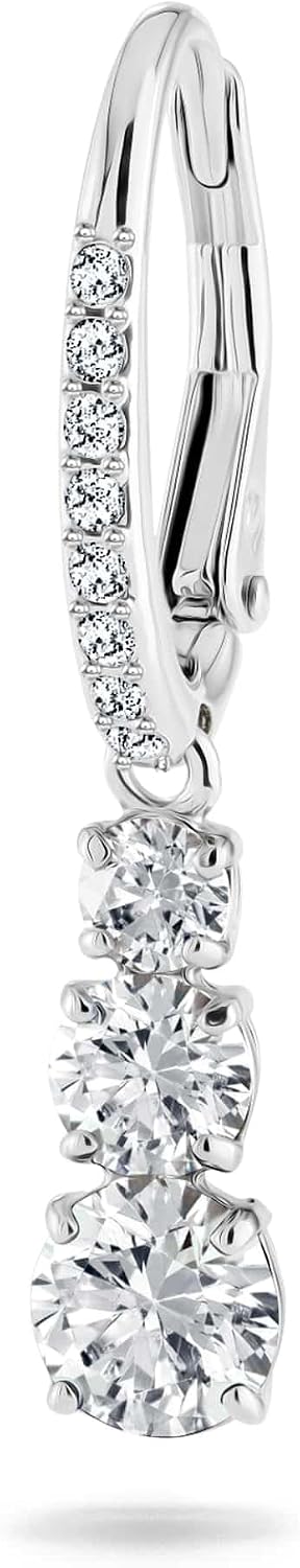Swarovski Women's Attract Trilogy Drop Pierced Earrings