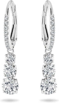 Swarovski Women's Attract Trilogy Drop Pierced Earrings