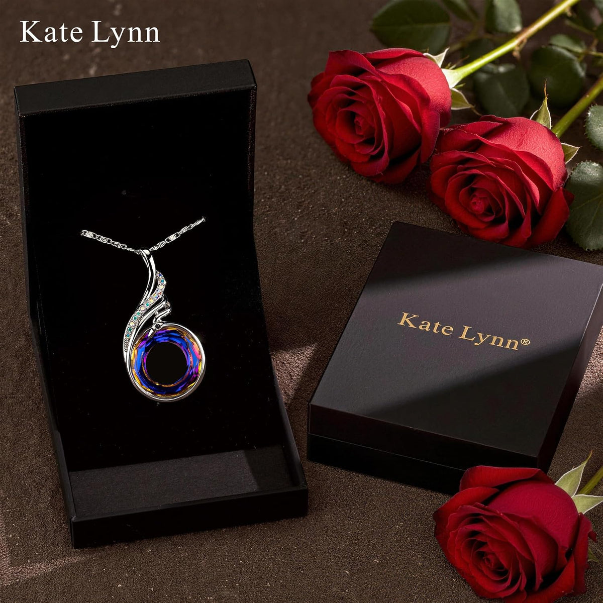 Kate Lynn Women's Phoenix Crystal Pendant Necklace